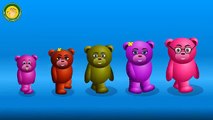 Finger Family Collection | Gummy bear Vs Jelly Finger Family Nursery Rhymes Songs