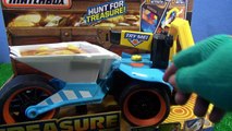 Matchbox Treasure Truck Toy Review - Kids Metal Detector and HOTWHEELS FInder