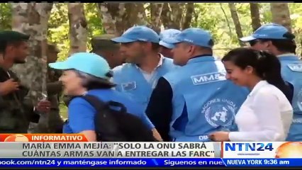 ONU asegura que implementación de acuerdos de paz en Colombia avanza bien, pero son "urgentes" el desarme y la transform