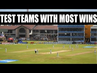 Top 5 Test Cricket teams with most wins in a row, Watch Records | Oneindia News