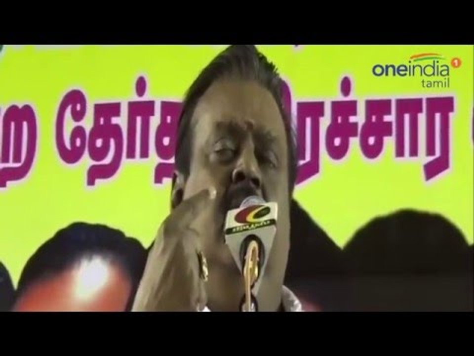 vijayakanth speech | Election Campaign | Karur...