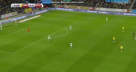 Marcus Berg Incredible Chance HD - Sweden vs Belarus - 25.03.2017 HD