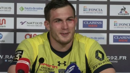 Rugby - Top 14 - Clermont : Jedrasiak «Enormément de frustration»