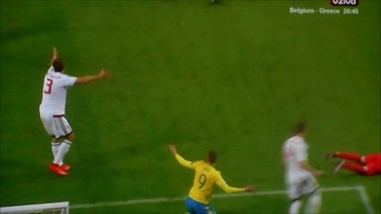 Marcus Berg Gets A Controversial Penalty vs Belarus!