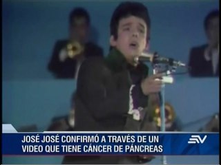 José José anuncia que padece cáncer de páncreas