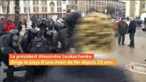 Des centaines de manifestants arrêtés en Biélorussie