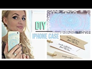 DIY HENNA IPHONE CASE  - Tumblr Inspired