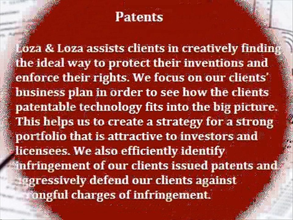 Loza And Loza LLP - Washington DC Patent Attorneys, Trademark Attorney Los Angeles, California Patent Attorney