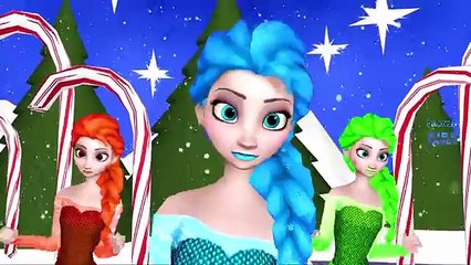 Frozen Five Little Monkeys Jumping On The Bed - Frozen Songs Disney Nursery Rhymes
