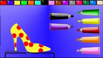 Learn Colors with High Heels, Colours to Kids Children Toddlers, Baby Play Videos