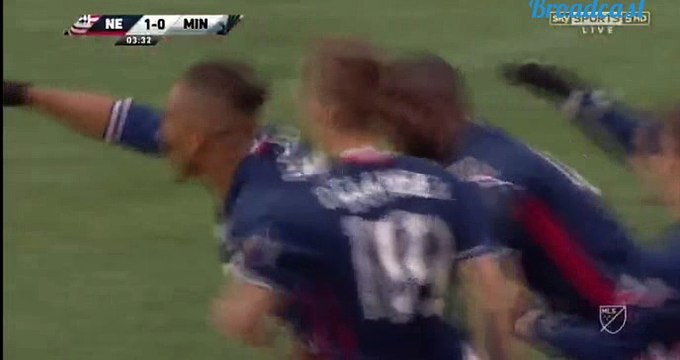 Juan Agudelo GOAL HD - New England Revolution 1-0 Minnesota 25.03.2017