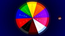 Colors for Children to Learn with Color Wheel Chart - Colours for Kids to Learn - Learning