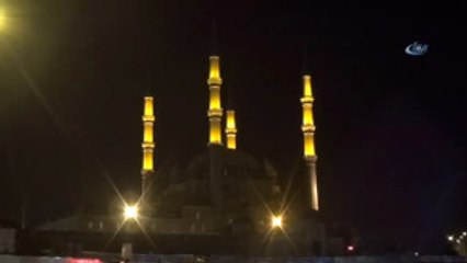 Tarihi Selimiye Camii'nde 'İklim Değişikliği' Eylemi