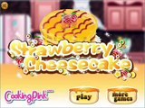 Delicious Strawberry Cheesecake Cooking-Full Gameplay for Sweet Girls-Cooking Games