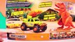 Matchbox on a mission Dino Trapper Trailer Dinosaur Toys for kids Talking TRex