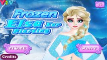 ╠╣Đ▐ 342 ► Piercing for Elsa Frozen game - Princess Elsa ear, nose and belly button pierci