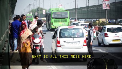 DelhiShame 1: Dhoti vigilantes stopping aggressive people from breaking the law (with ENGLISH SUBTITLES, in HD)