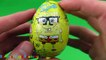 Play Doh Spongebob Squarepants Surprise Egg Playset Toys Opening Kinder Joy Egg Playdough