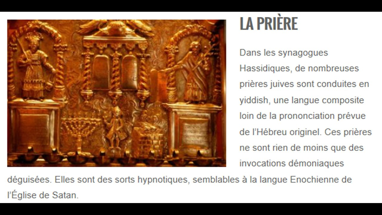 Les propos TROUBLANT de ROSENTHAL juif sioniste dans les societes secretes