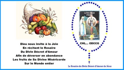 ODCCG CHL 01B CHAPELET DANSANT du DIMANCHE en CHORALE