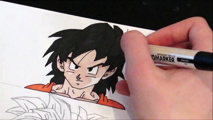 Dragon Ball End of Z Teen Goten Speed Drawing