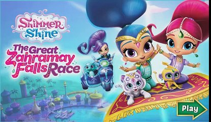 Shimmer and Shine Free ‘Great Zahramay Falls Race Game | Games | Nick Jr.