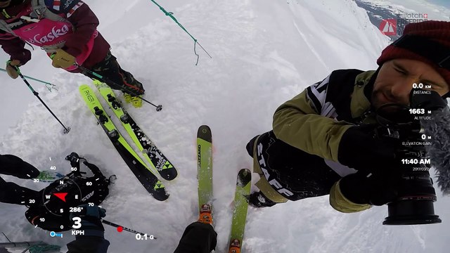 GoPro winning run Loic Collomb-Patton - Haines Alaska FWT17 - Swatch Freeride World Tour 2017