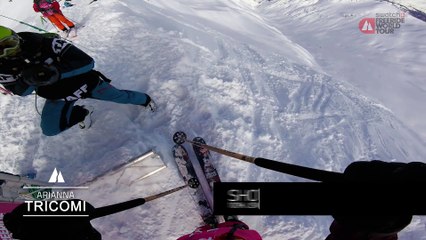 GoPro winning run Arianna Tricomi - Haines Alaska FWT17 - Swatch Freeride World Tour 2017
