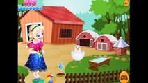 Disney Frozen Juegos - Elsa cuidado de las aves de corral (Frozen Elsa Poultry Care)