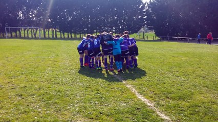 U11 (1) et U13 MATCH du 25-03-17... LES RETROUVAILLES A LEVET POUR LE CRI DU GUERRE EN COMMUN