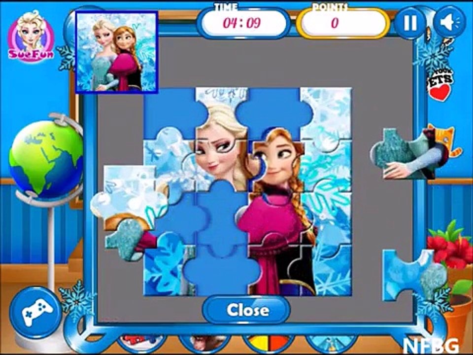 Детка Барби игра кино и замороженный лицо Картина видео играть Дети Игры Онлайн лицо