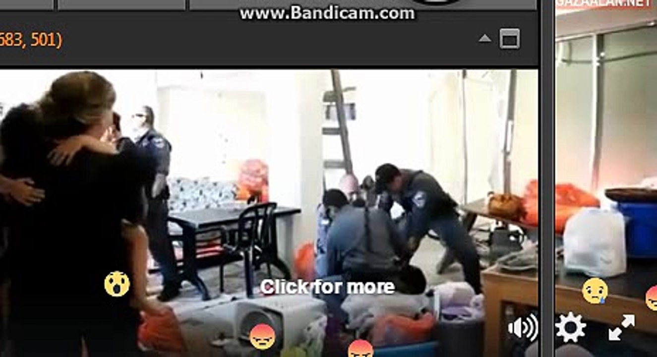 Watch : Israeli occupation soldiers, and illegal settlers attack #Palestinian children and women , because they want to