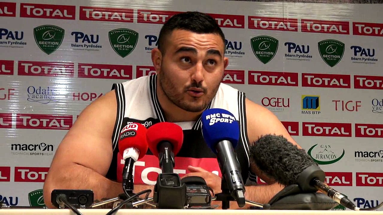 Malik Hamadache après Section Paloise - La Rochelle : "On a manqué de pragmatisme".