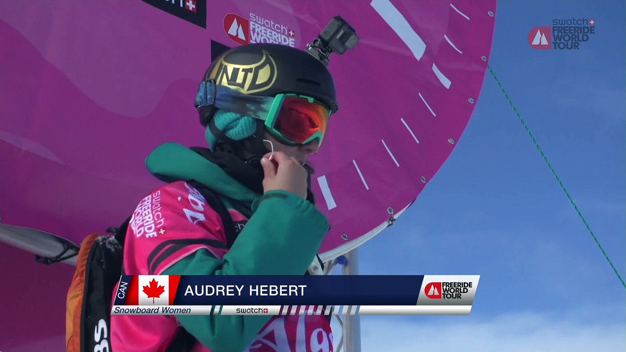 Run Audrey Hebert - Haines Alaska FWT17 - Swatch Freeride World Tour 2017