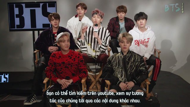 [Vietsub] 170323 BTS Iheartradio interview Full [BTS Team]