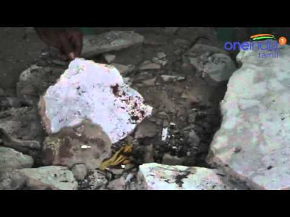 மேலூரில் அரசு வீட்டின் மேற்கூரை இடிந்து விழுந்து விபத்து...