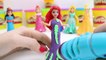 PLAY DOH Sparkle dresses 8 Disney Princess Magiclip dolls Elsa Anna Glitter Glider Ariel R