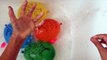 5 Wet Christmas Balloons Learn Colours - TOP Colors Balloon Finger Nursery Rhymes Compilat