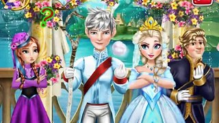 Elsa and Jack Frost Kiss In Real Life Frozen Parody Part 1 Jelsa. DisneyToysFan
