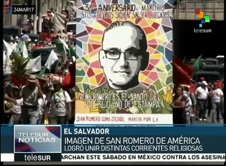 A 37 años de su asesinato, rinden homenaje a monseñor Romero