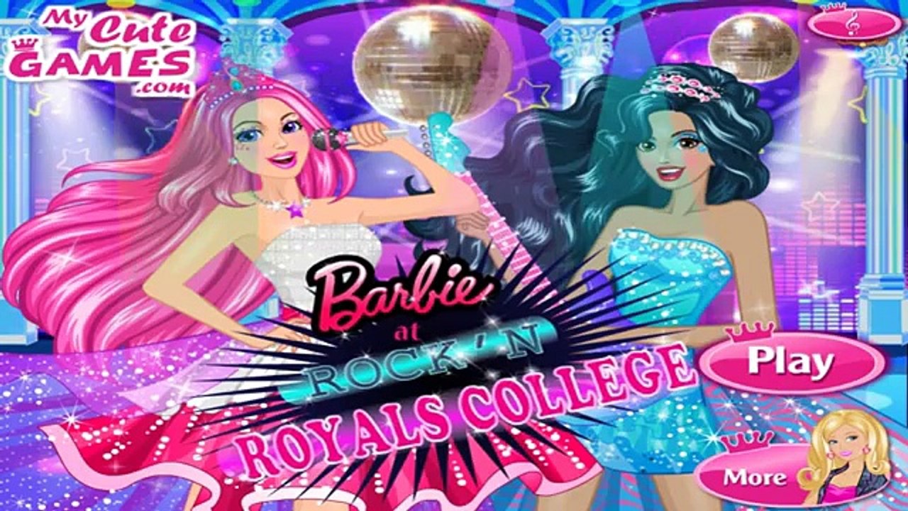 И на Барби Дети Колледж для Игры девушки королевский Rockn