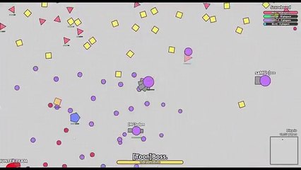 2. арена Битва босс эпический Мини песочница против diep.io ближе