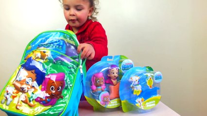 Bubble Guppies Surprise toys Rolling Figure Bath Squirters