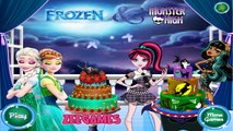 Disney Frozen Games - Frozen And Monster High Cake Décor – Best Disney Princess Games For
