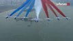 New York : comment la patrouille de France a survolé la Statue de la Liberté