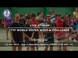 ITTF World Hopes Week & Challenge (Day 3, Afternoon Session)
