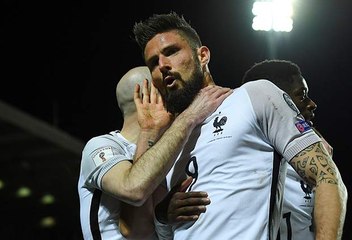 La réaction d'Olivier Giroud