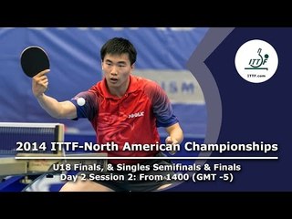 2014 ITTF-North American Championships (U18 Final, Singles SF/F & Mens' Team)