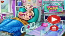 Anna Elsa And Rapunzel Birth Care Game - Pregnant Disney Frozen Sisters And Rapunzel Baby