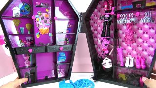 Monster High – Draculaura et son armoire à vêtements / Unboxing et Review VIENS JOUER AVEC